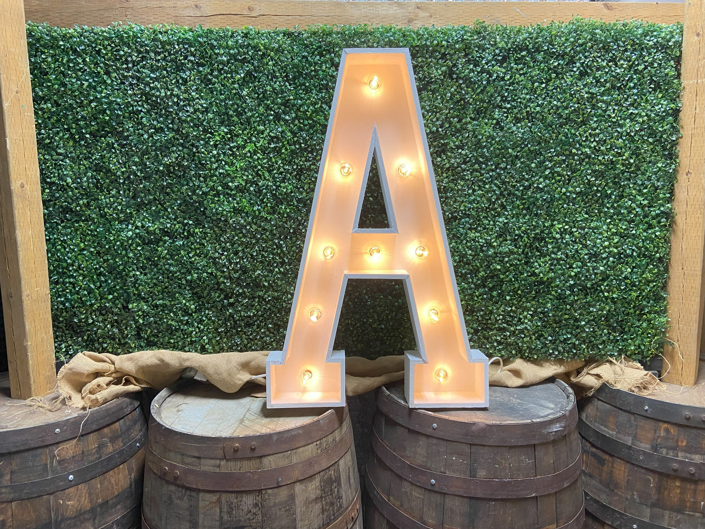 4 ft. Marquee Letter "A"- ***24 HOUR RENTAL***