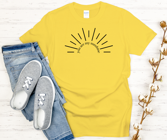 You Are My Sunshine Unisex Softstyle T-Shirt