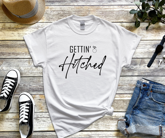 Gettin' Hitched Bride Shirt