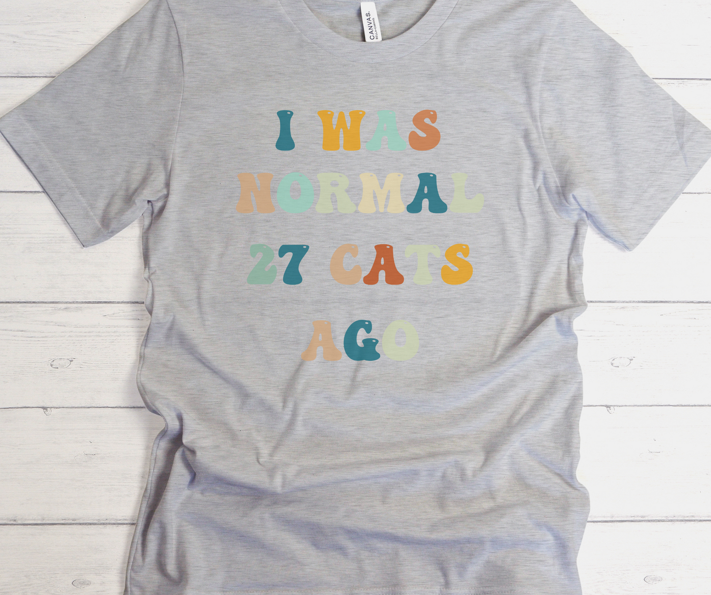 I Was Normal 27 Cats Ago Shirt
